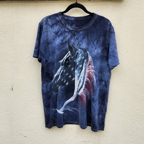 The Mountain Patriotic Horse Tee - Picture 2 of 4